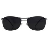 Fastrack M032BK2 Navigator Sunglasses Silver / Black