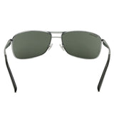 Fastrack M032GR3 Navigator Sunglasses Silver / Green