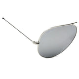 Fastrack M165BK22G Aviator Sunglasses Silver / Silver Mirrored