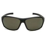 Fastrack P222GR1 Wraparound Sunglasses Size - 62 Black / Green