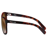 Fastrack P381BR1F Oval Sunglasses Size - 60 Brown / Brown