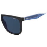 Polaroid PLD-2102SX-0VK-C3-55 Square Sunglasses Size - 55 Black / Blue