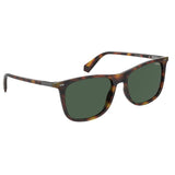 Polaroid PLD-2109S-086-UC-55 Wayfarer Sunglasses Size - 55 Brown/Green