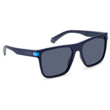 Polaroid PLD-2128S-FLL-C3-55 Square Sunglasses Size - 55 Black / Black