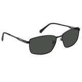 Polaroid PLD-2137GSX-807-M9-60 Rectangle Sunglasses Size - 60 Black / Black