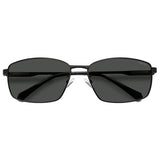 Polaroid PLD-2137GSX-807-M9-60 Rectangle Sunglasses Size - 60 Black / Black