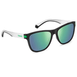 Polaroid PLD-2138S-3OL-5Z-56 Wayfarer Sunglasses Size - 56 Black / Green