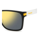 Polaroid PLD-2139S-PGC-LM-56 Square Sunglasses Size - 56 Black / Golden