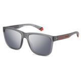 Polaroid PLD-2155S-RIW-EX-57 Wayfarer Sunglasses Size - 57 Grey / Silver