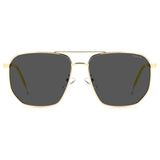 Polaroid PLD-4141GSX-2F7-M9-59 Square Sunglasses Size - 59 Golden / Black
