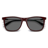 Polaroid PLD-4137S-KB7-C3-58 Wayfarer Sunglasses Size - 58 Maroon/ Grey