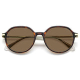 Polaroid PLD-4149GSX-086-SP-55 Round Sunglasses Size - 55 Brown/Brown