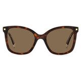 Polaroid PLD-4151SX-086-SP-53 Cat-Eye Sunglasses Size - 53 Brown/Brown