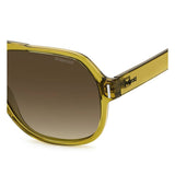 Polaroid PLD-6193S-FMP-LA-57 Aviator Sunglasses Size - 57 Yellow / Brown
