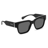 Polaroid PLD-6198SX-807-M9-52 Square Sunglasses Size - 51 Black / Black