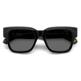 Polaroid PLD-6198SX-807-M9-52 Square Sunglasses Size - 51 Black / Black