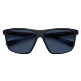 Polaroid PLD-7044S-0VK-C3-60 Rectangle Sunglasses Size - 60 Black/Blue