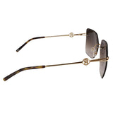 Tommy Hilfiger TH-2641-C2-58 Butterfly Sunglasses Size - 59 Golden / Brown